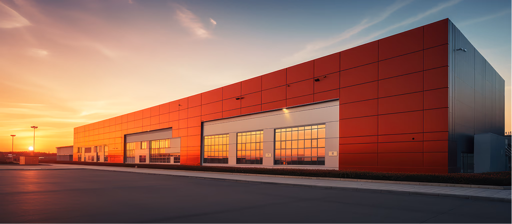 Industrial Metal Shed